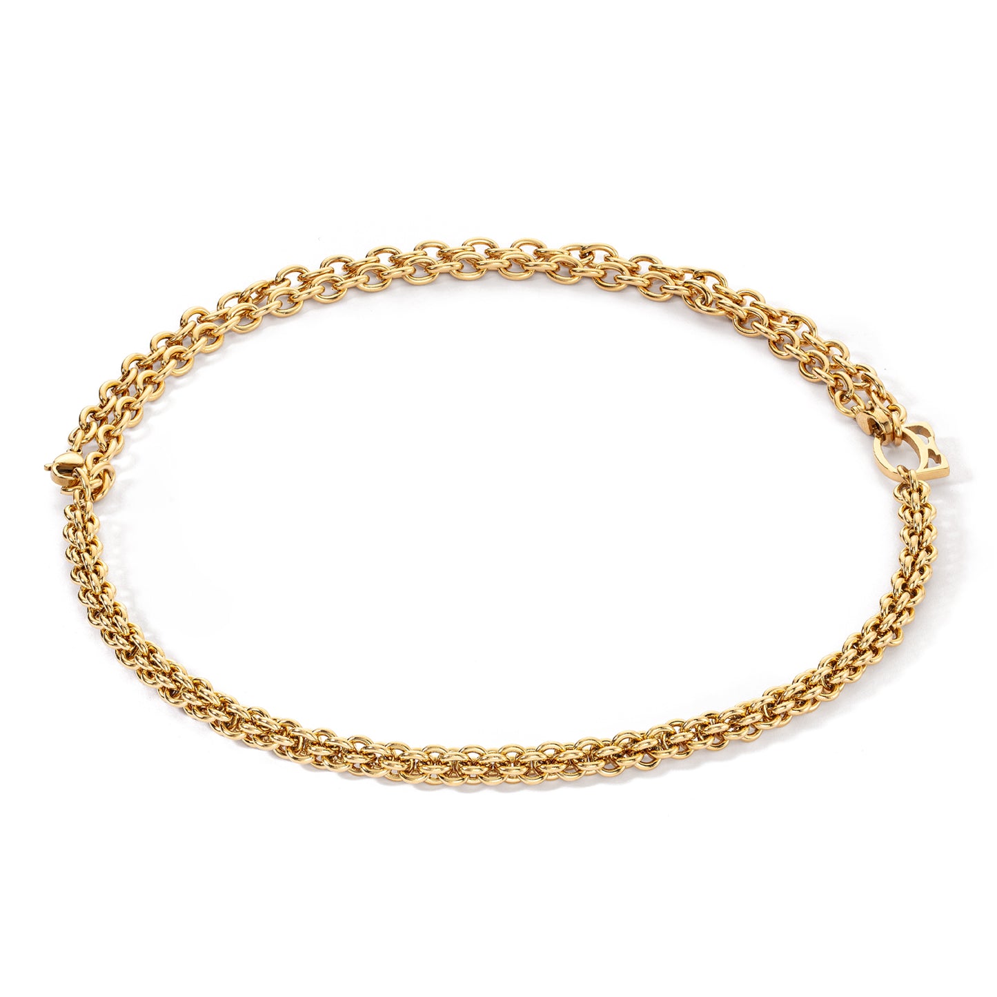 Necklace Mesh Chain Gold