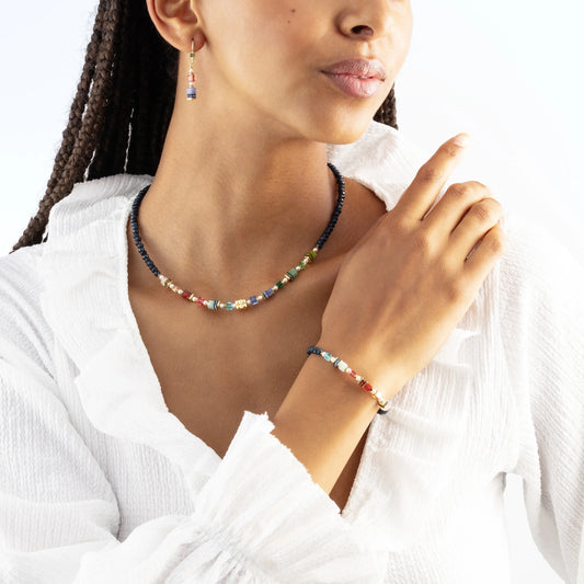 Bracelet Sparkling Princess Spikes gold-multicolour