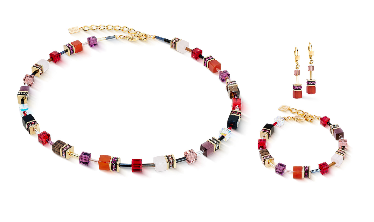 GeoCUBE® Iconic Precious Bracelet Festive Red