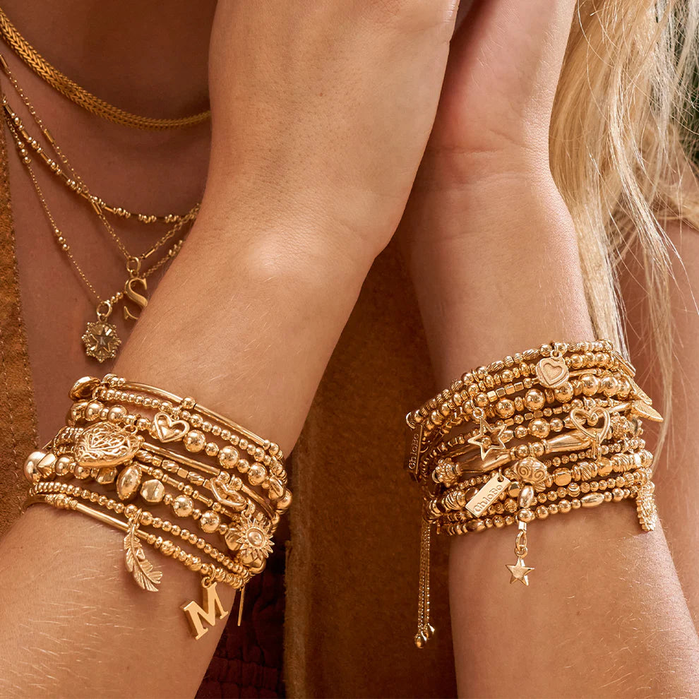 Mixed Metal Rhythm Of Water Bracelet