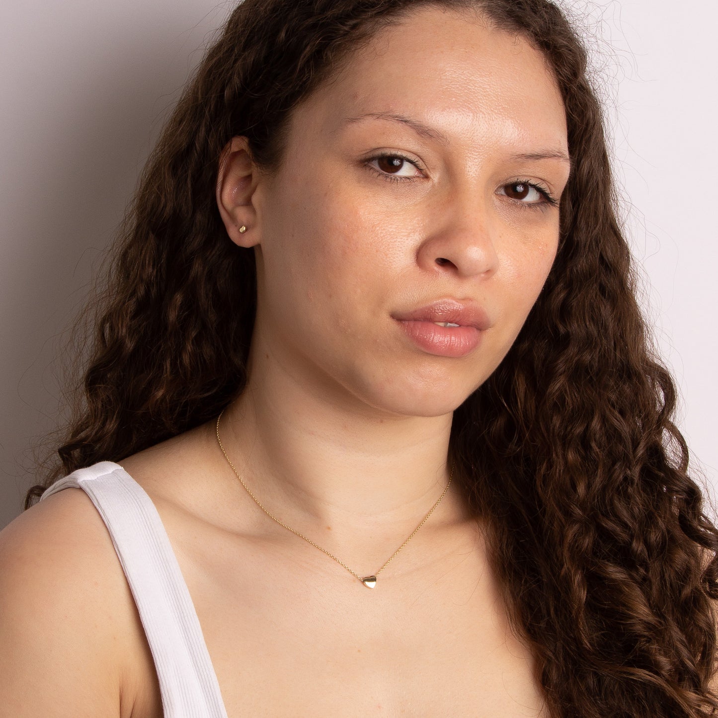 Small Heart Necklace in 9ct Gold