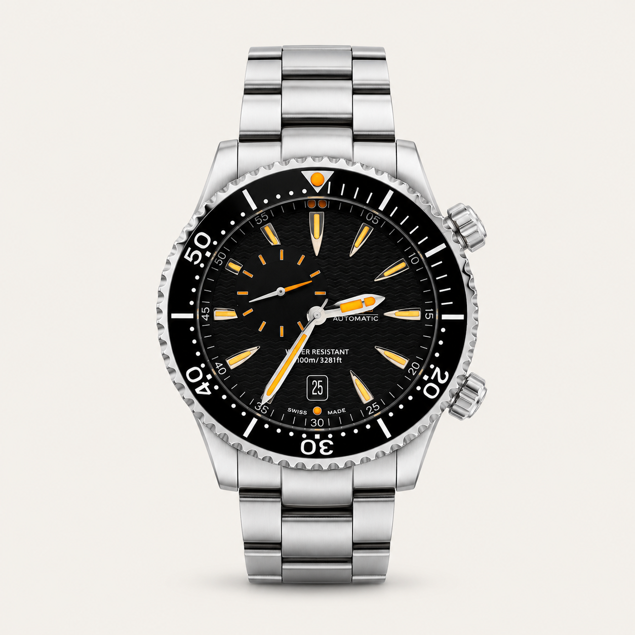 Oris Divers Small Second Date Automatic – Stainless Steel | Black Dial | Ref. 743 7609 8454