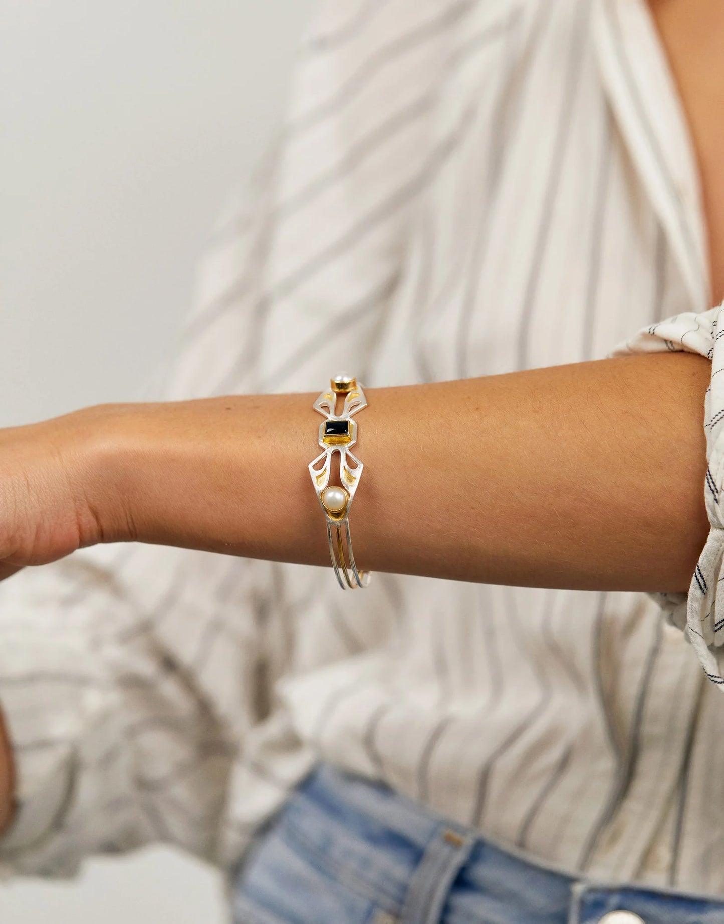 Art Deco Inspired Bangle