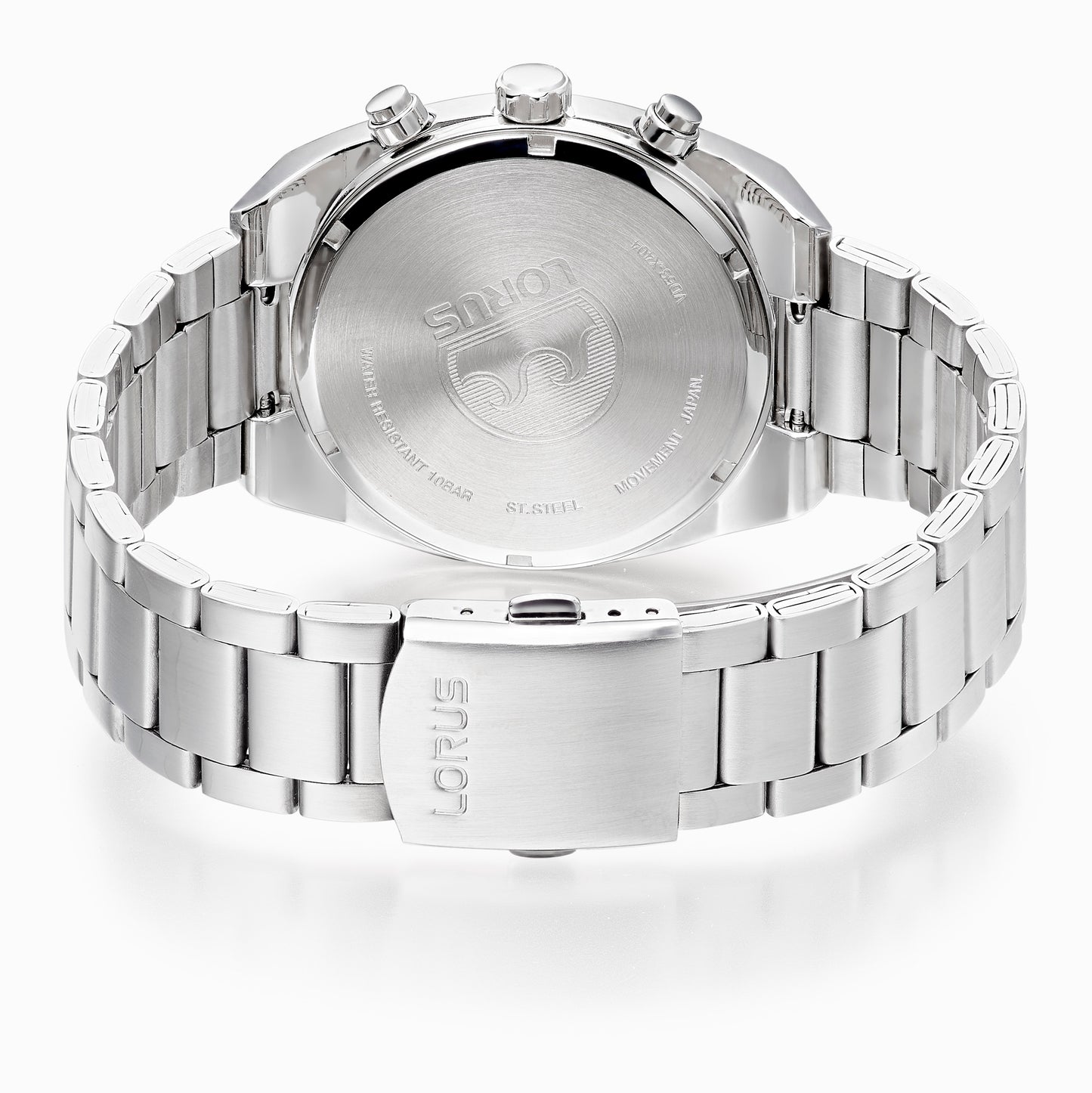 Lorus Silvertone Sunray Chronograph