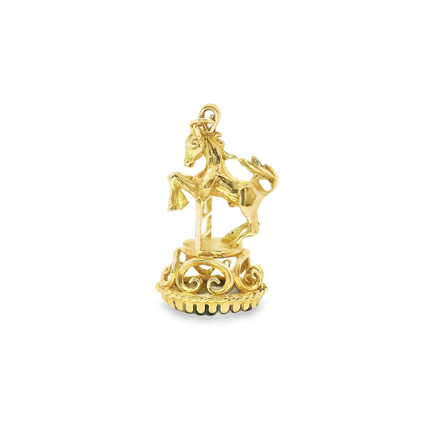 9ct Watch Fob with Horse