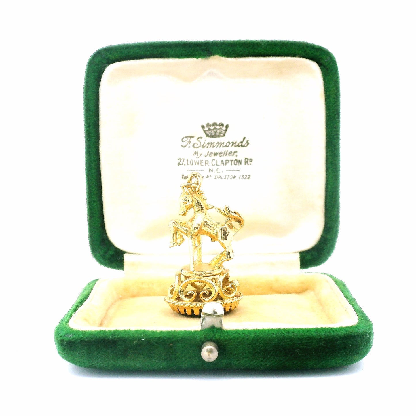 9ct Watch Fob with Horse