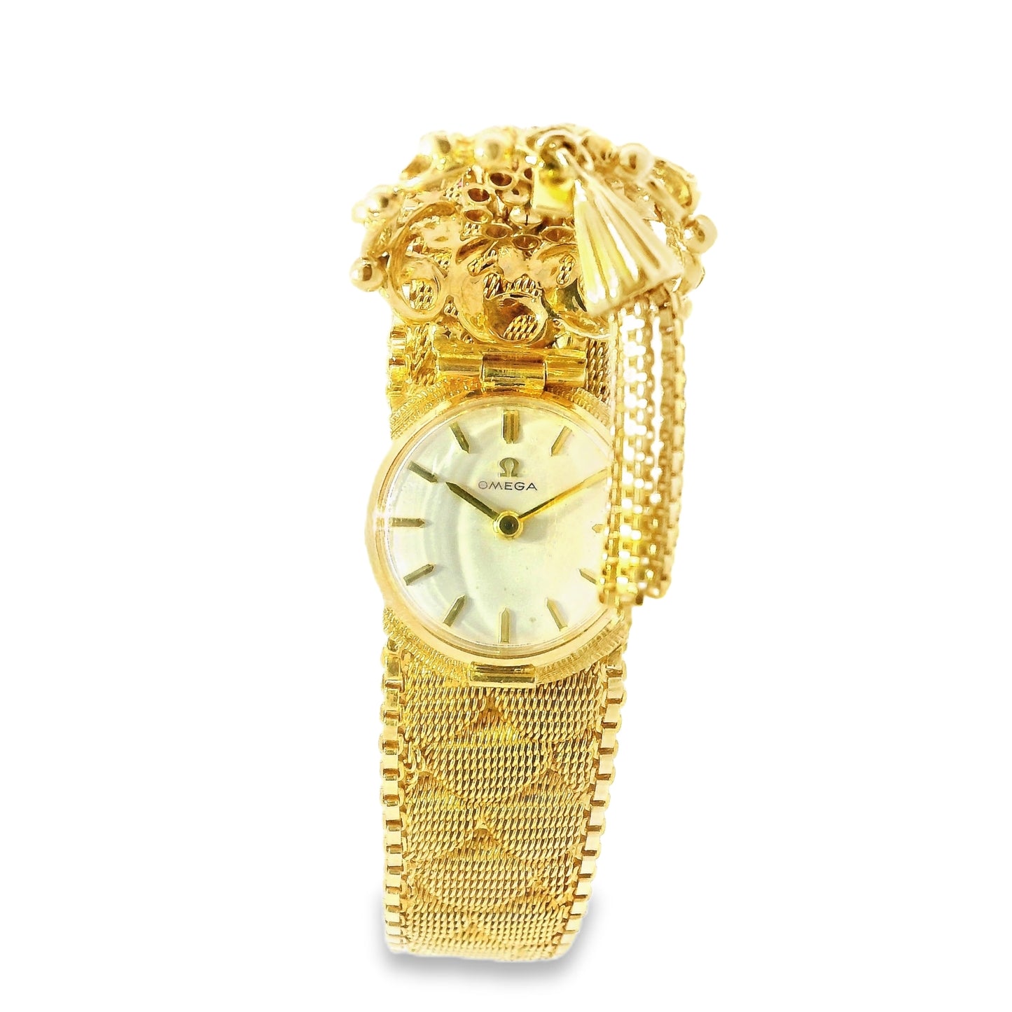18ct Gold Omega with Rubies
