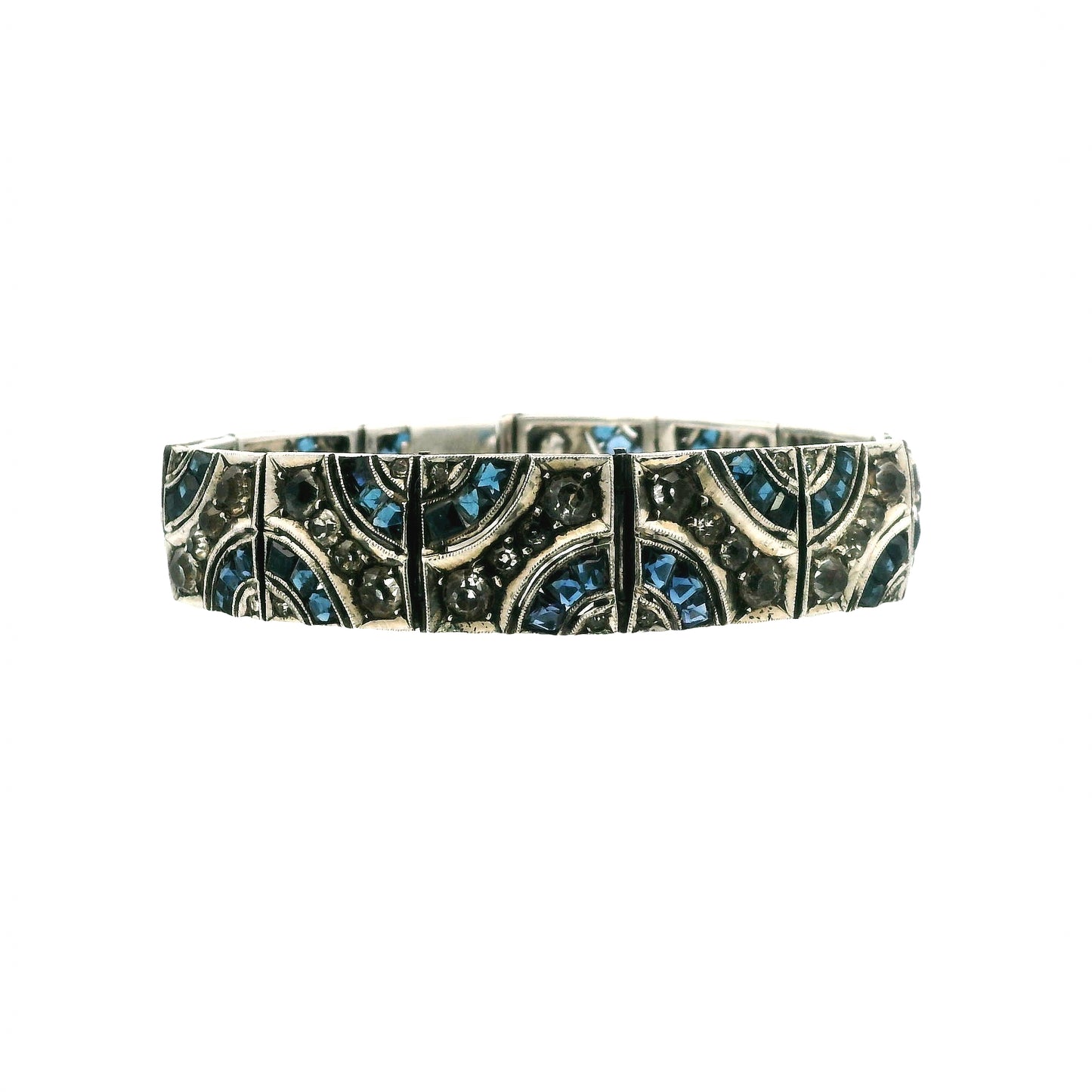 Silver Art Deco Bracelet