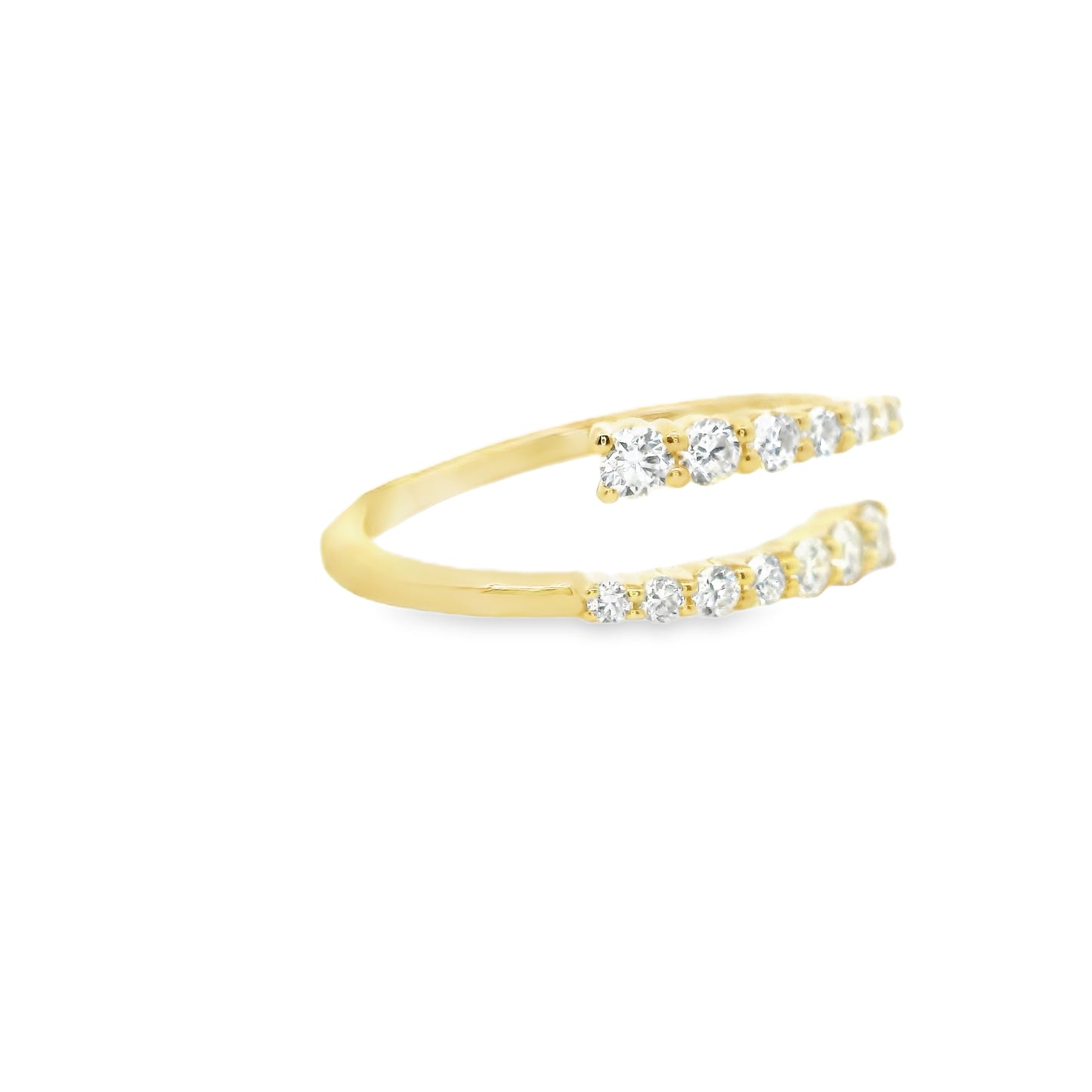 9ct Gold Ring with Laboratory Grown Diamonds