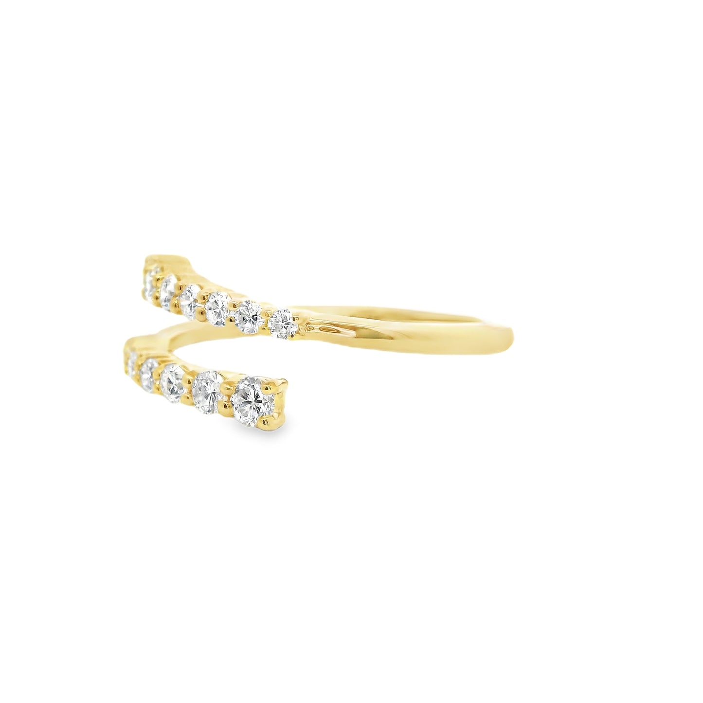 9ct Gold Ring with Laboratory Grown Diamonds