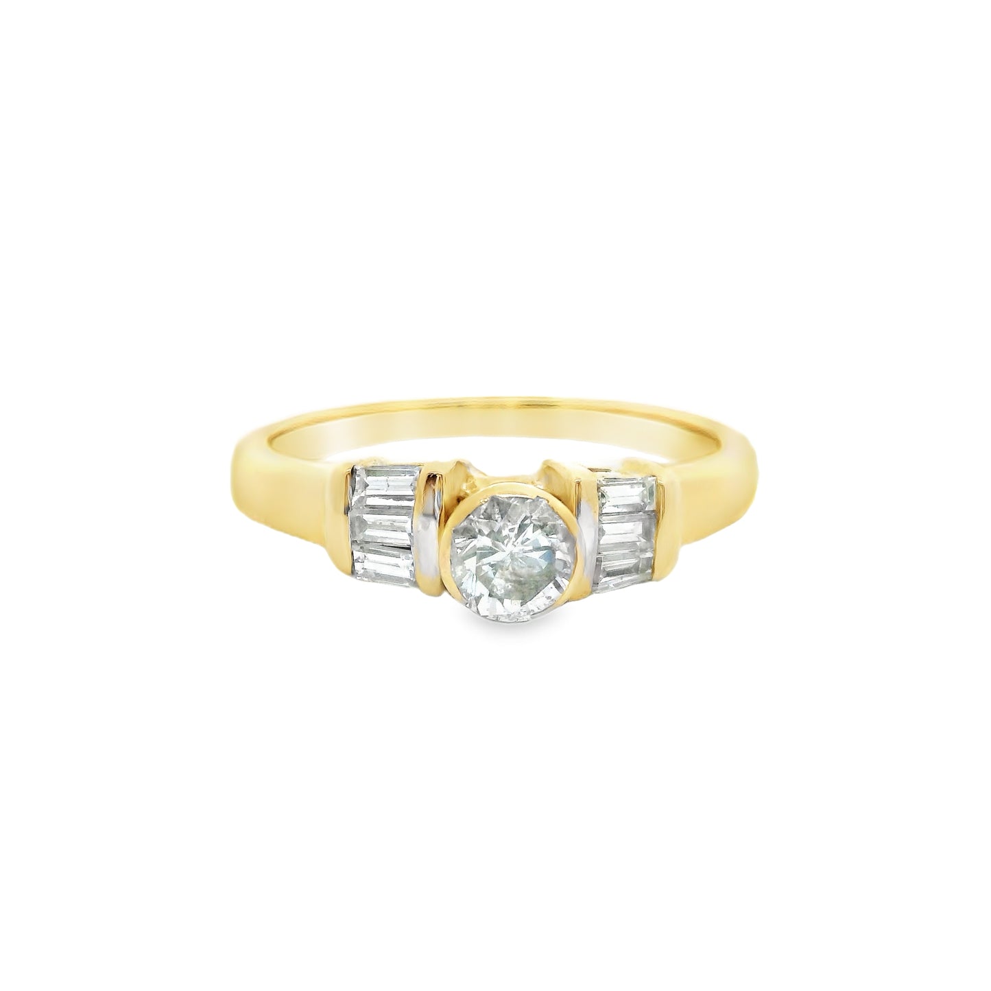 18ct Gold Ring with Diamonds