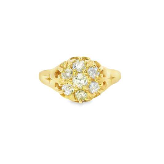 18ct Gold Ring with Diamonds