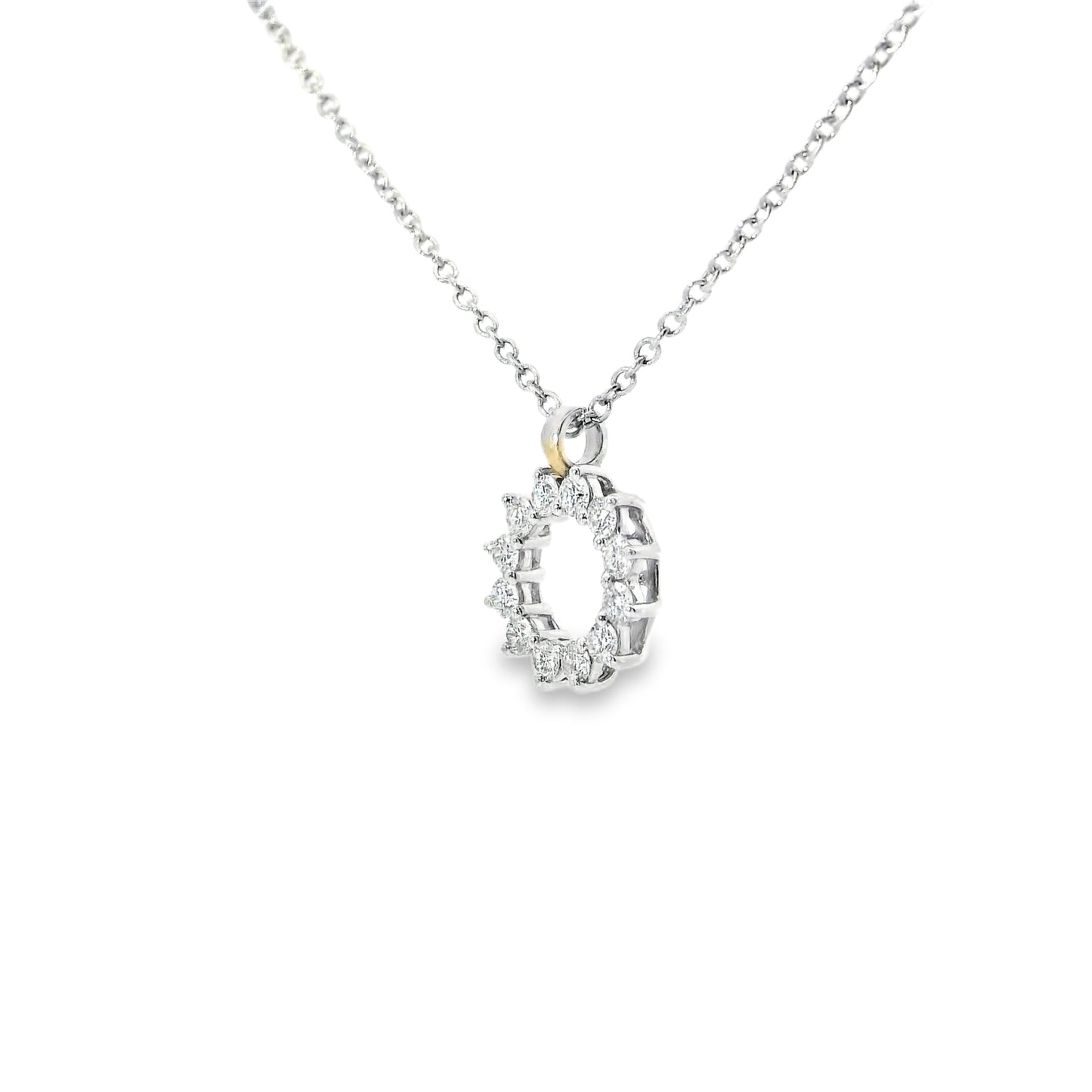 Platinum Tiffany Open Circe Pendant