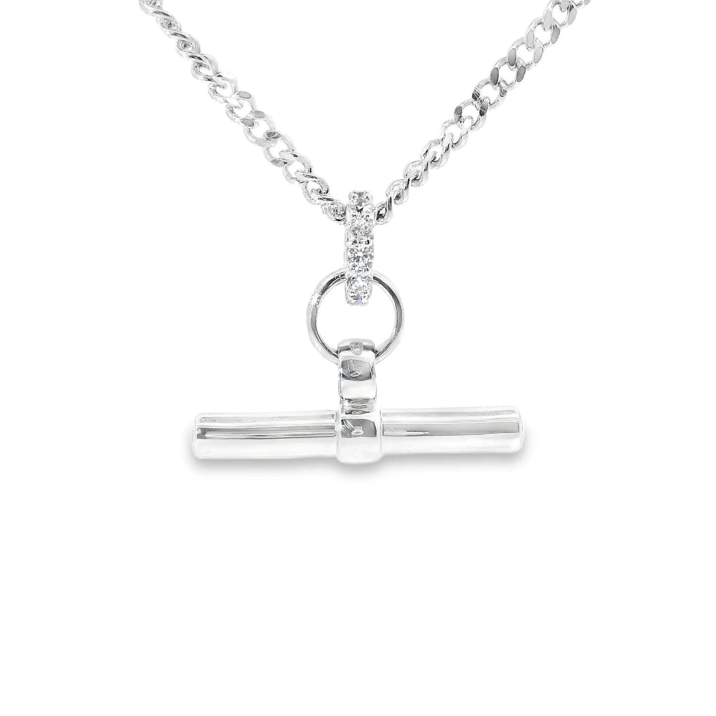 T-bar Pendant on Chain