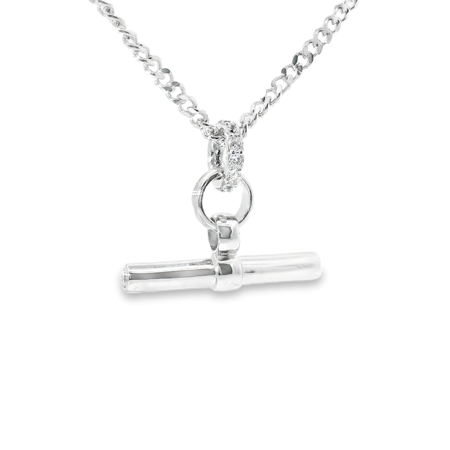 T-bar Pendant on Chain