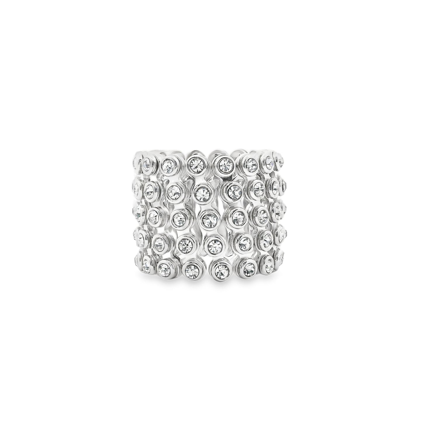 Silver Bangle and Ring 2 in 1