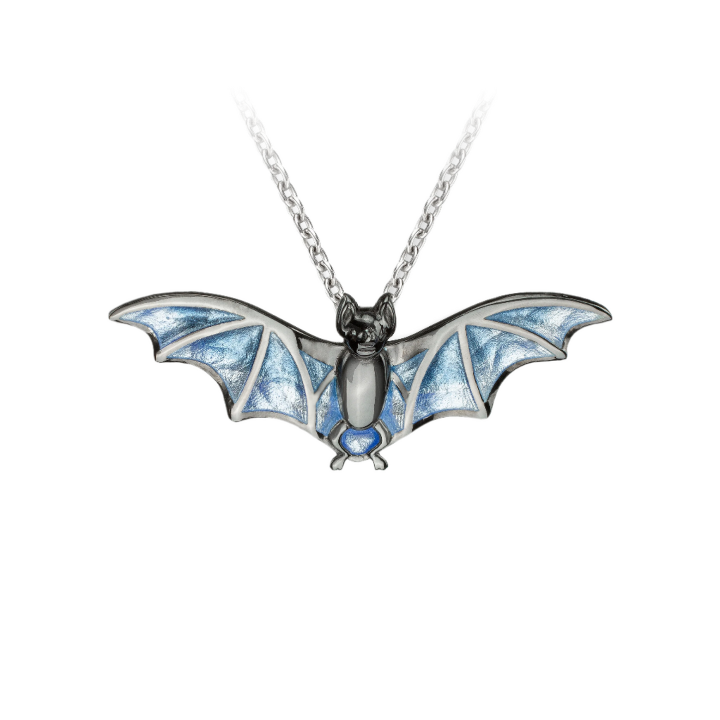 Blue Bat Necklace