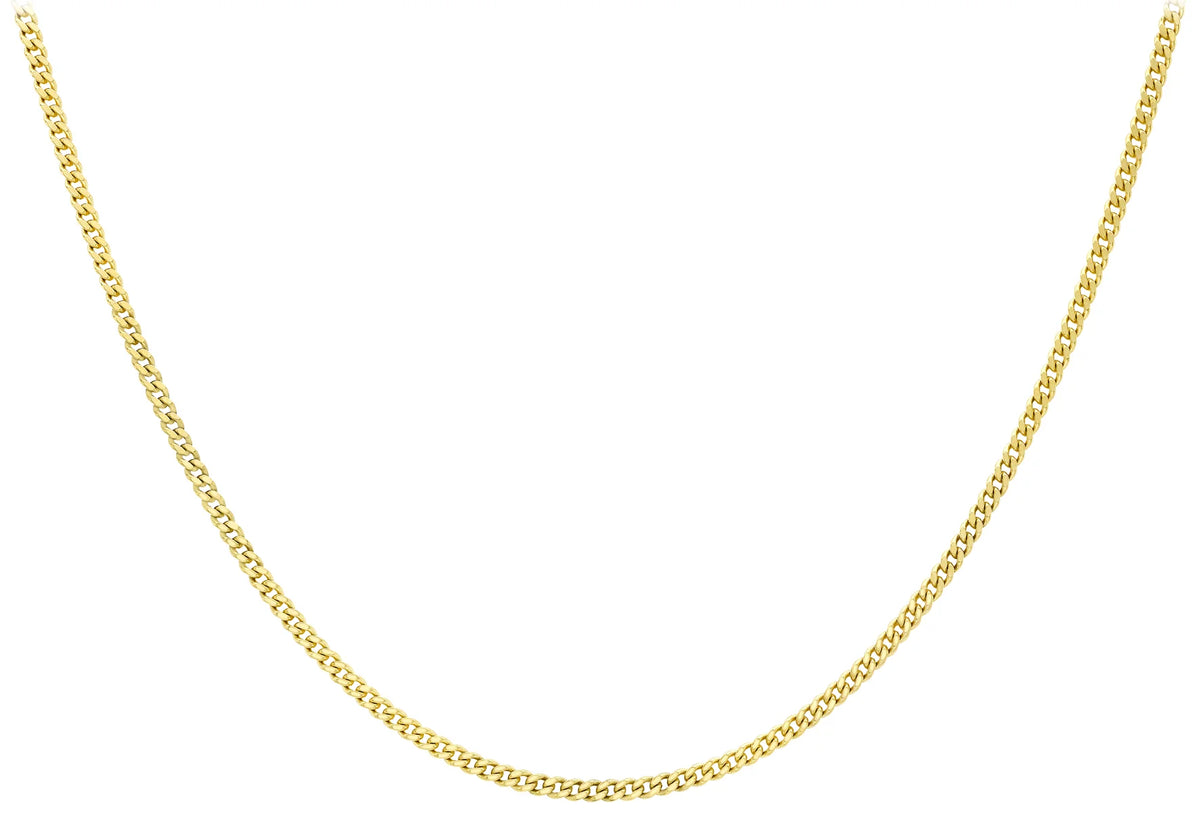 9ct Fine Curb Chain 