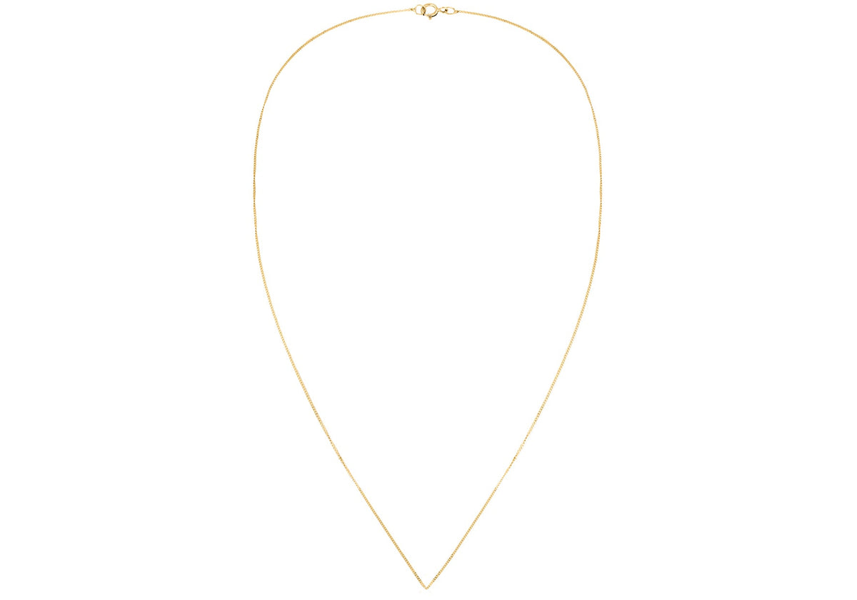 9ct Fine Curb Chain 