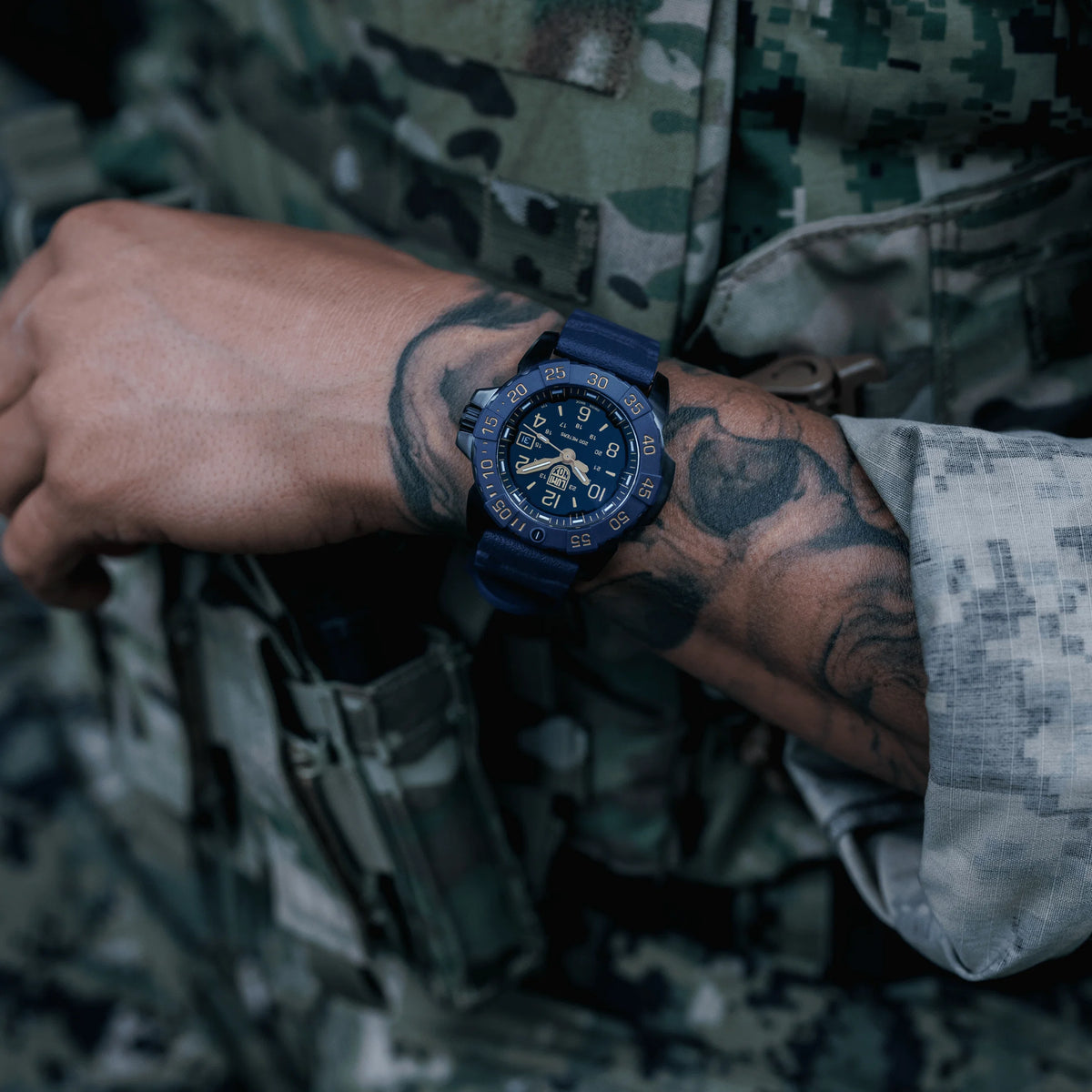 Luminox Navy SEAL Foundation Back To The Blue XS.3255.CB.NSF 45mm watch