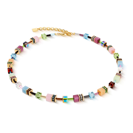 GeoCUBE® Iconic Necklace Art Nouveau Gold