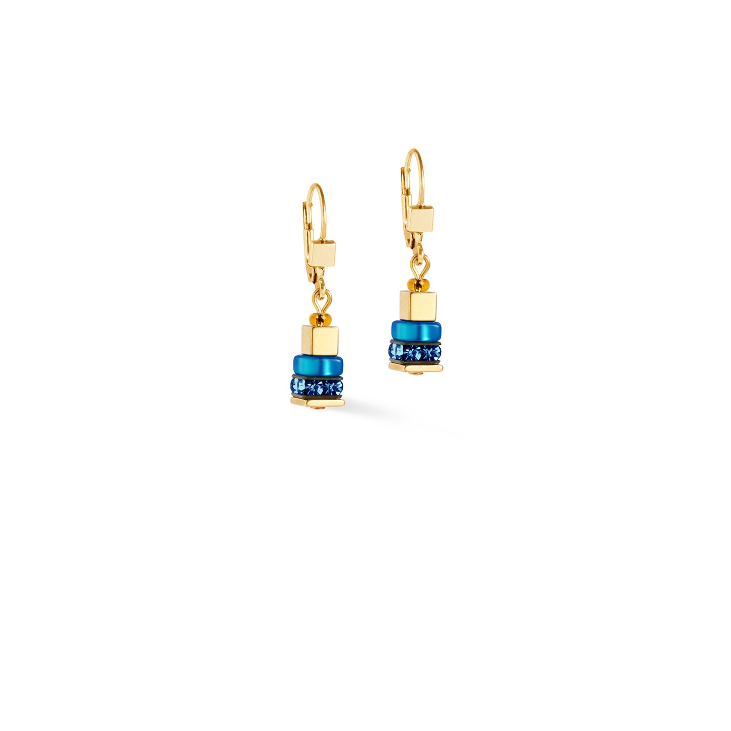Earrings Autumn Glow Cube multicolour