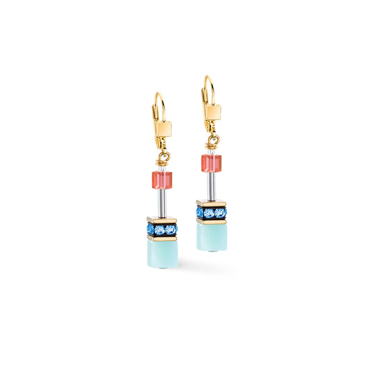 GeoCUBE® Iconic Precious earring Rainbow