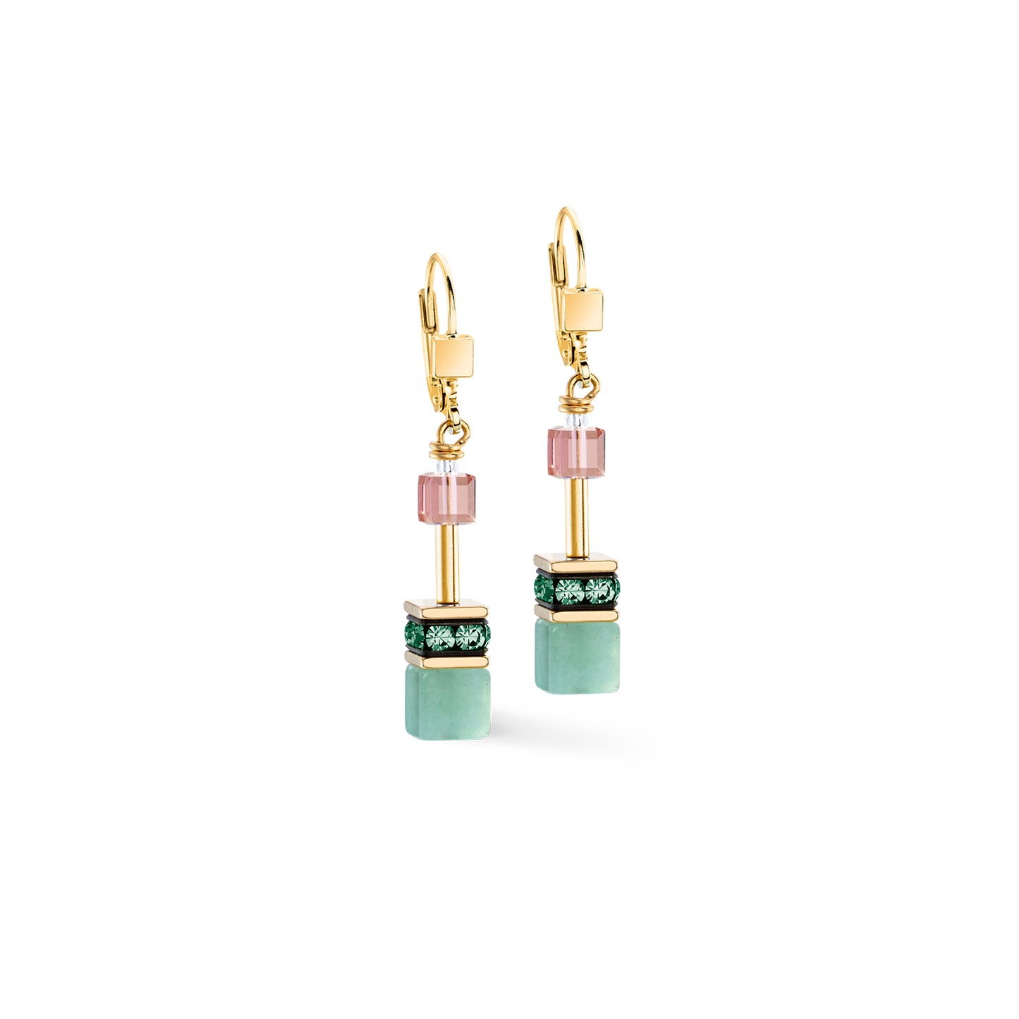 GeoCUBE® Iconic Precious earring Art Nouveau