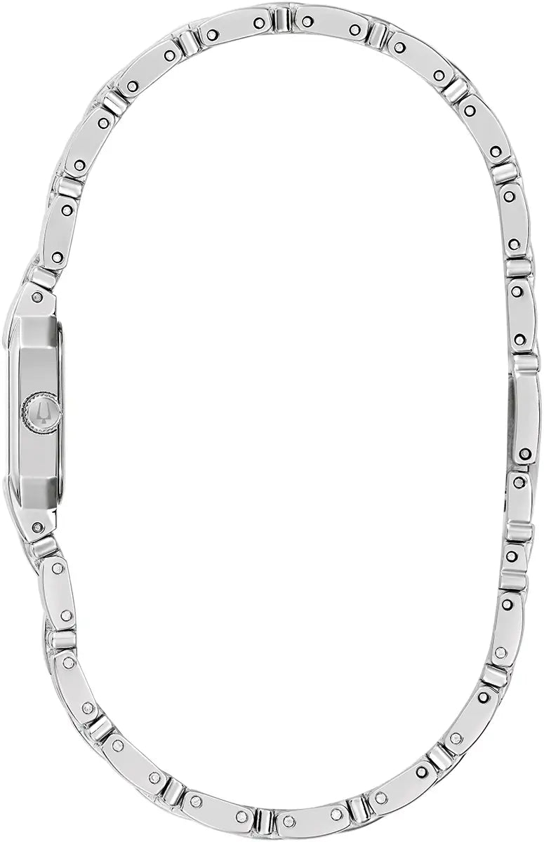 ulova Goddess of Time Sophia 96P263 integrated silver-tone bracelet