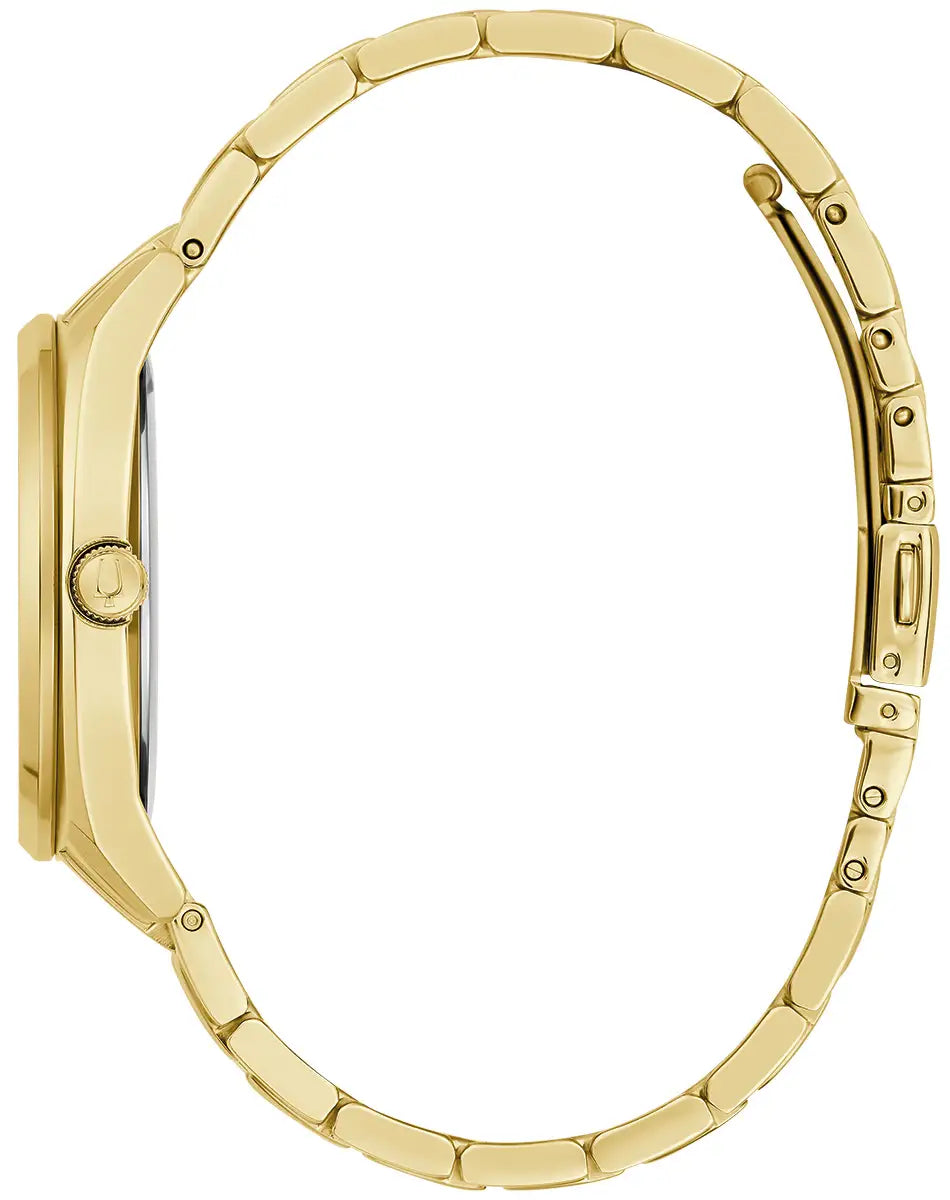 Bulova Surveyor 97C115 39mm gold-tone stainless steel case