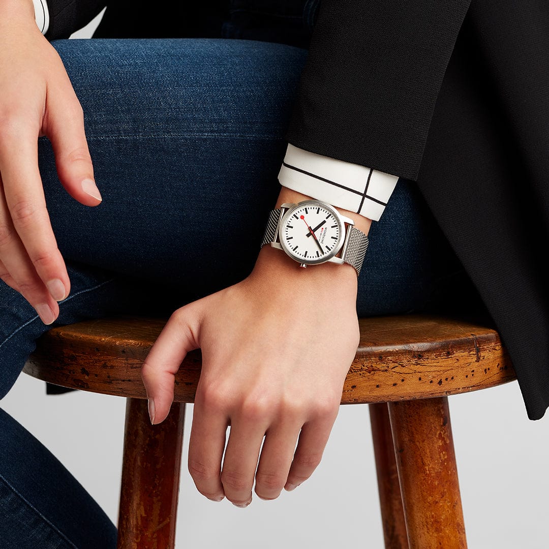 Simply Elegant Stainless Steel, 36 mm