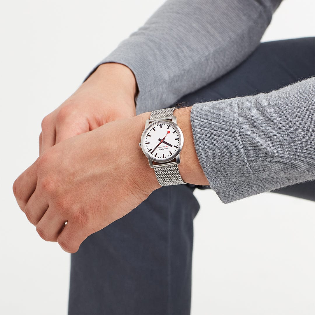 Simply Elegant Stainless Steel, 36 mm