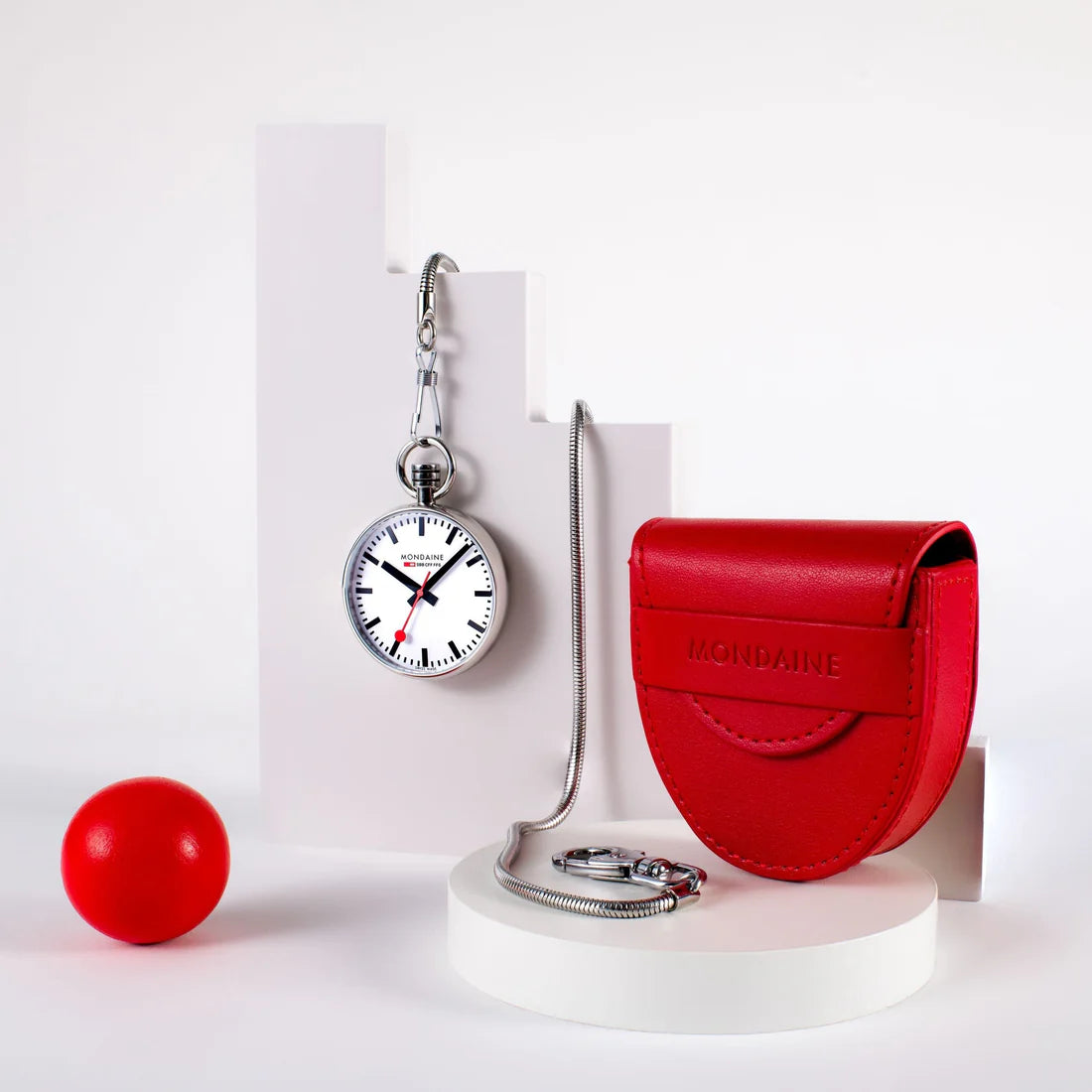 Mondaine Pocket Watch 43mm