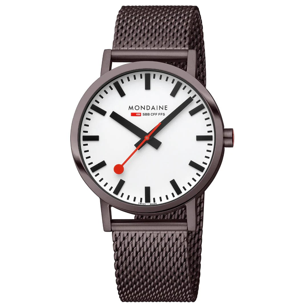 Classic Brown Stainless Steel, 40 mm