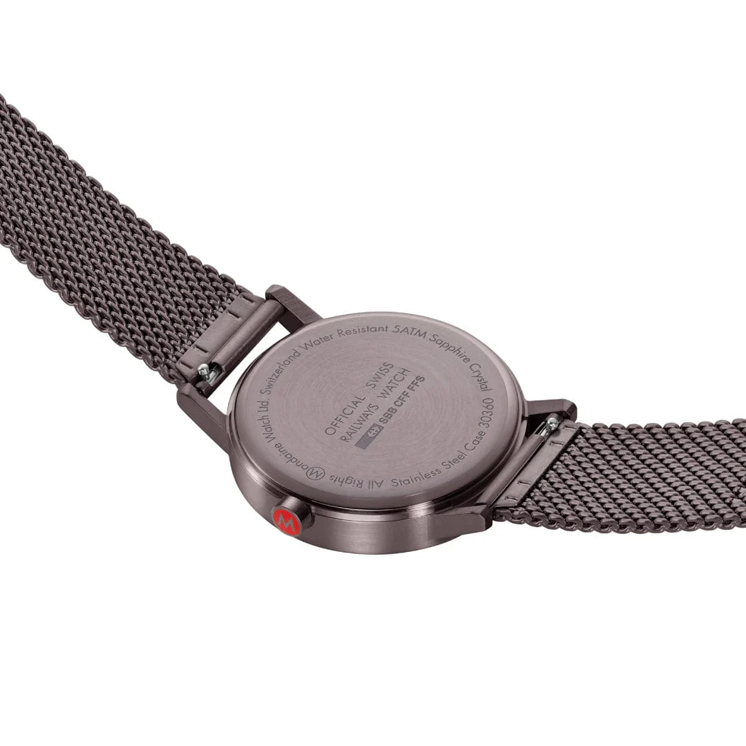 Classic Brown Stainless Steel, 40 mm