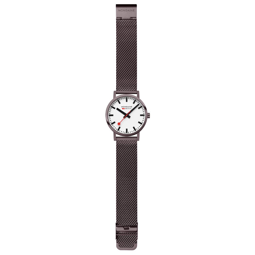 Classic Brown Stainless Steel, 40 mm