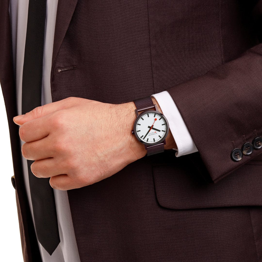 Classic Brown Stainless Steel, 40 mm