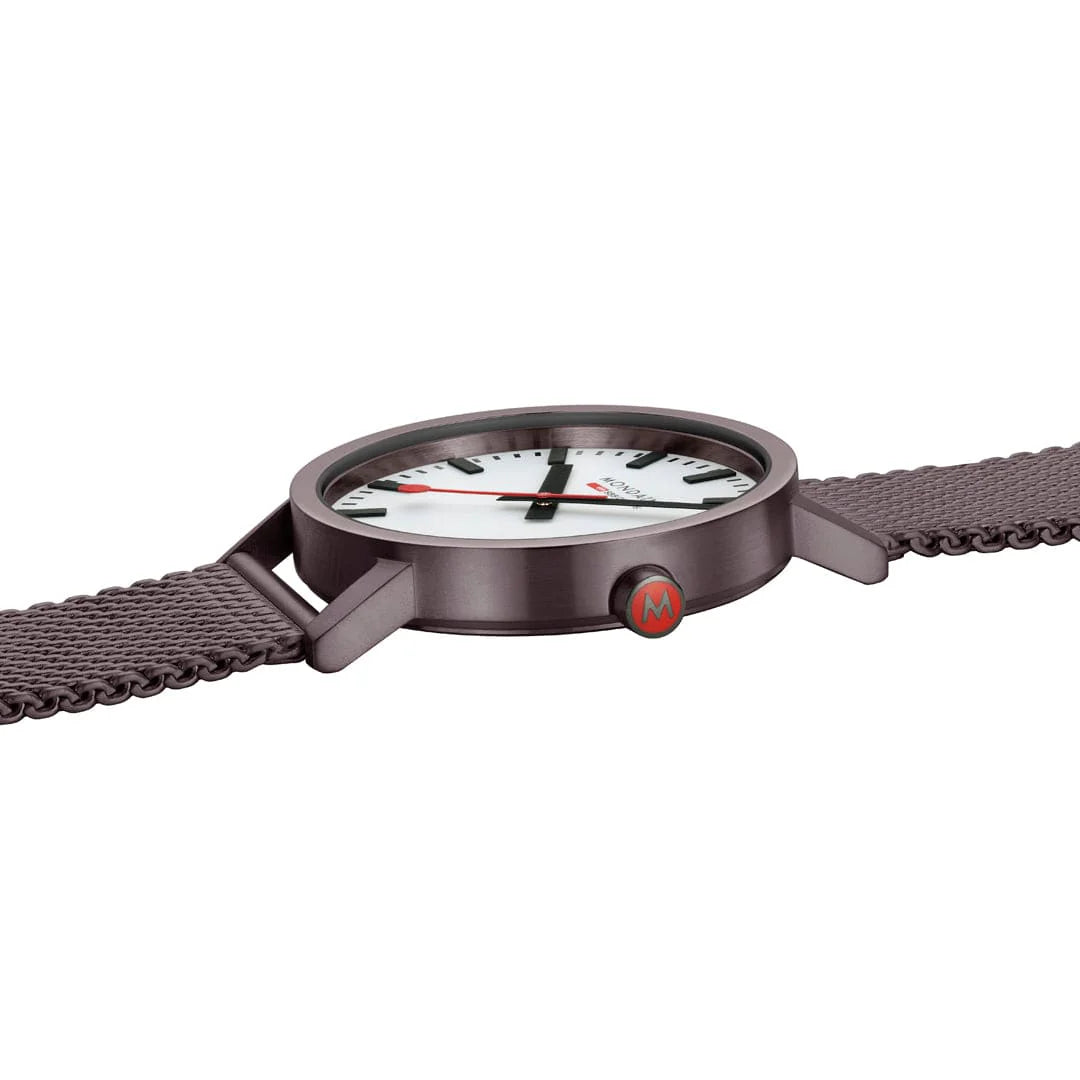 Classic Brown Stainless Steel, 40 mm