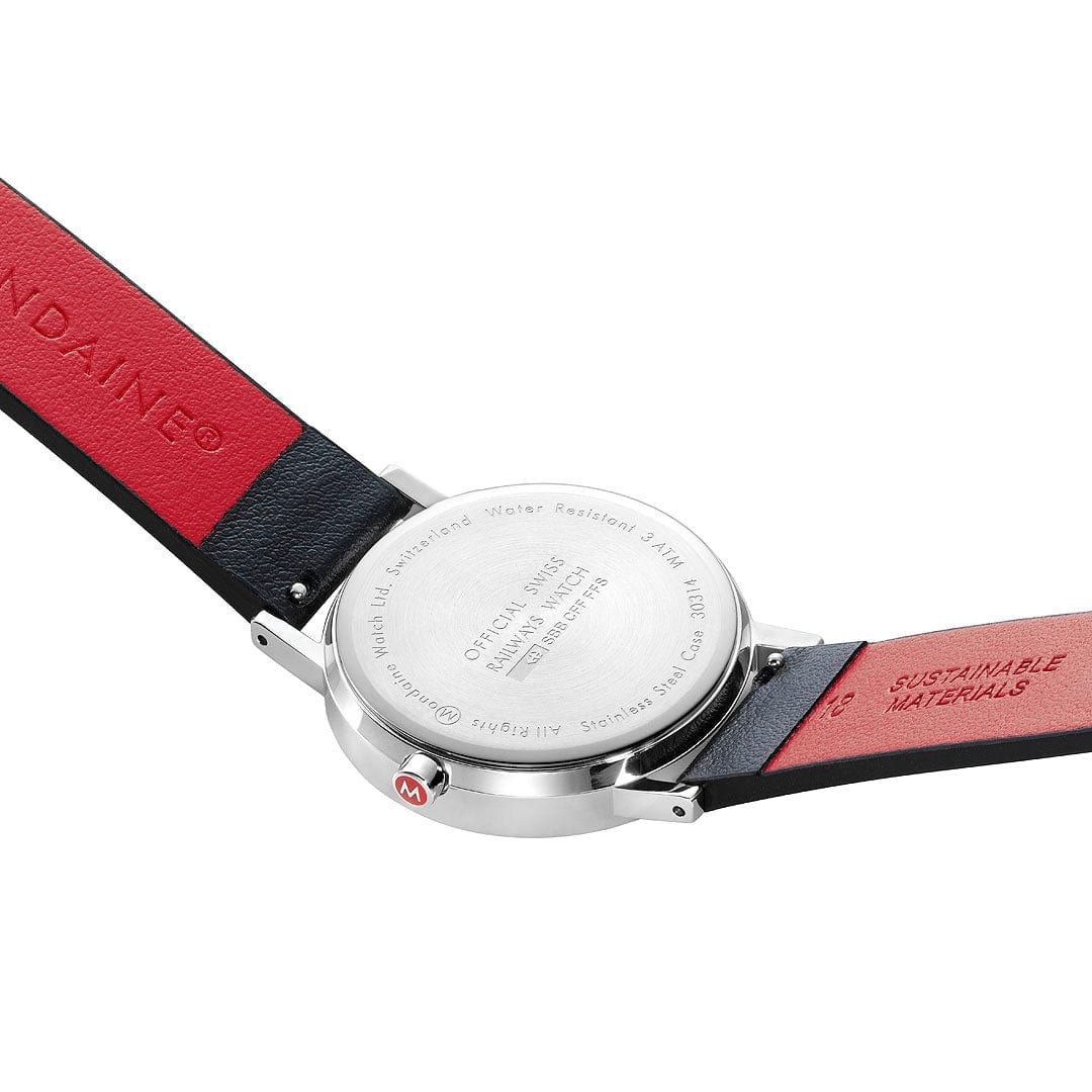 evo2 Red vegan grape leather, 35 mm