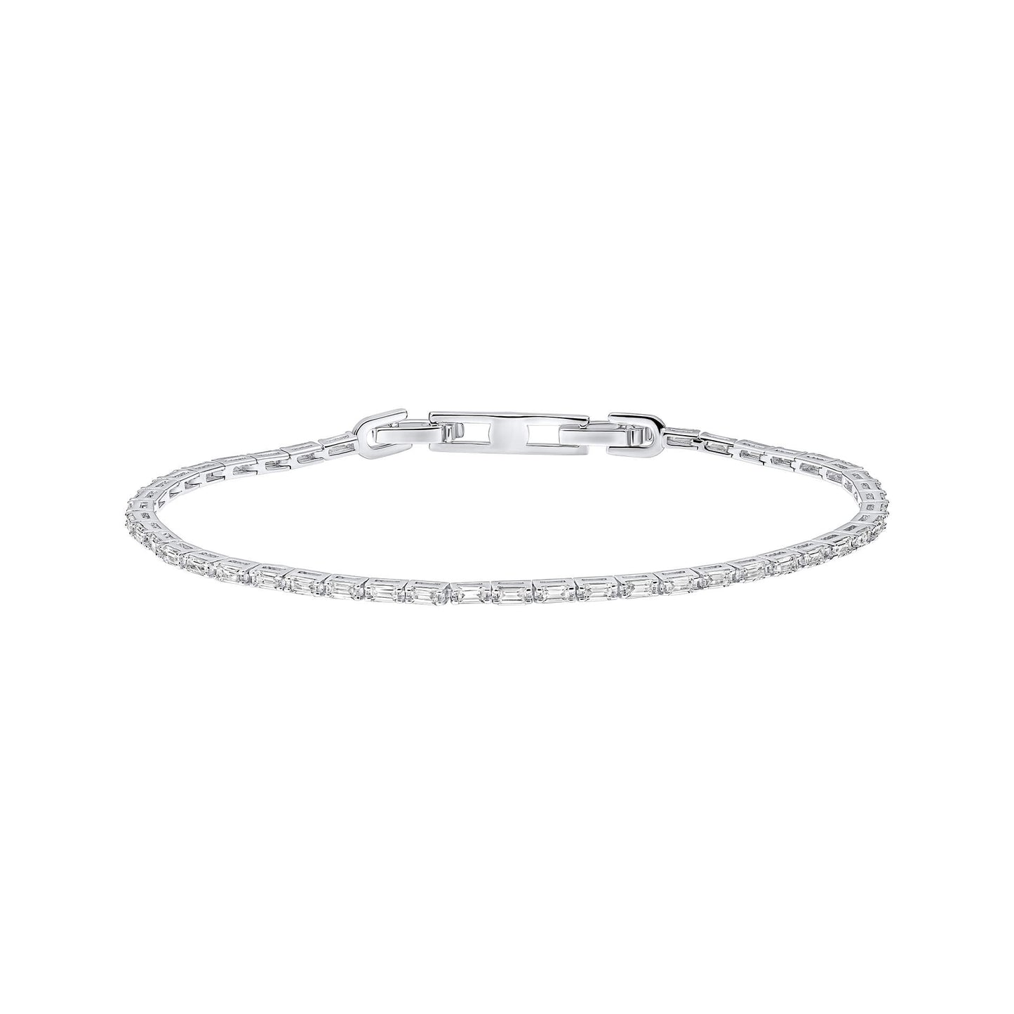Fine Baguette Tennis Bracelet