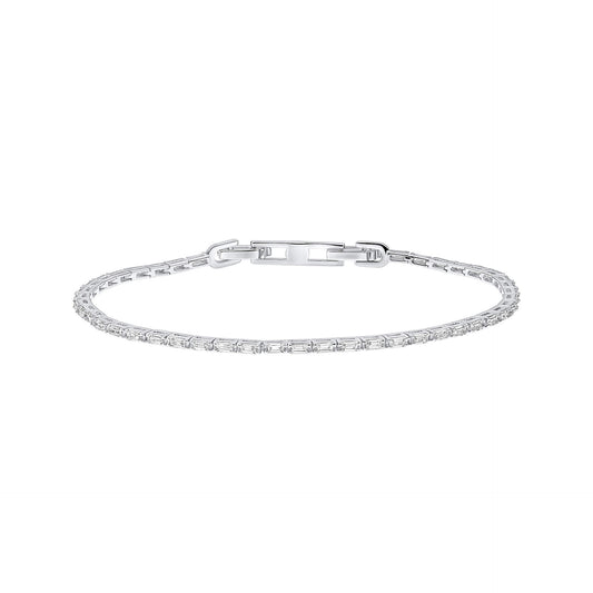 Fine Baguette Tennis Bracelet