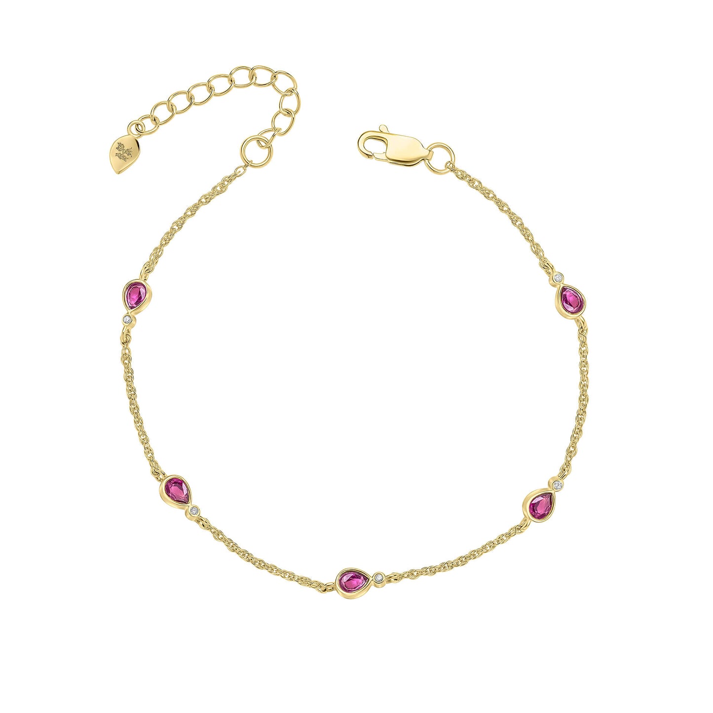 Laura Ashley Thornage Flowers Station Bracelet