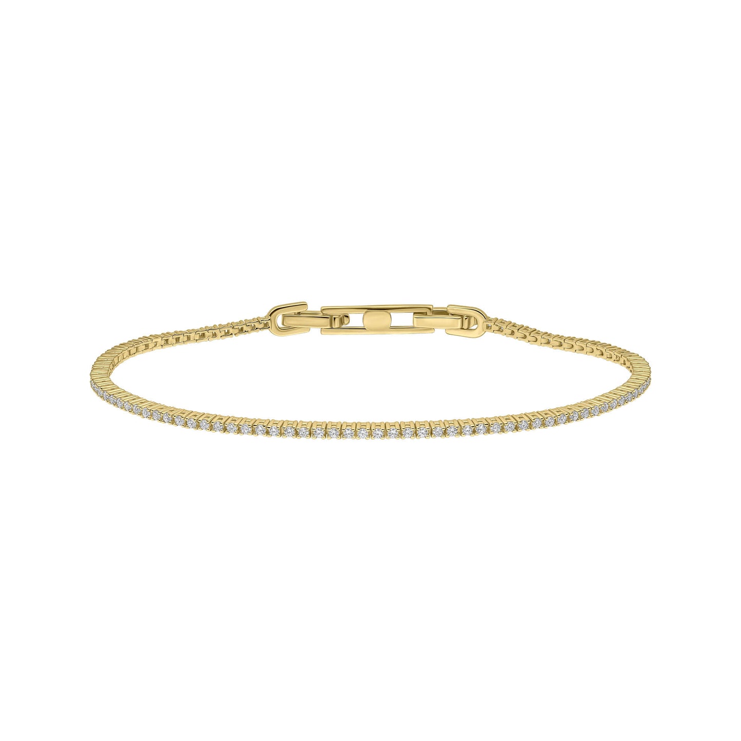 Round Cut Zirconia Tennis Bracelet