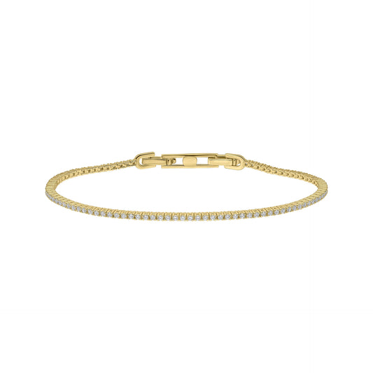 Round Cut Zirconia Tennis Bracelet