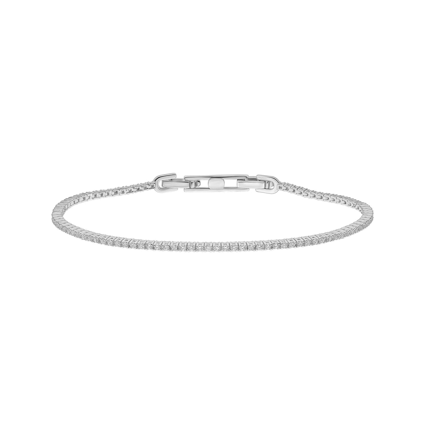 Round Cut Zirconia Tennis Bracelet