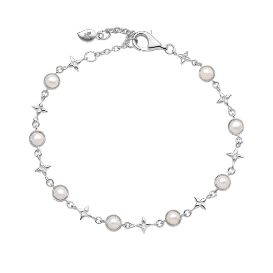 Hartley Check Mabe Pearl Tennis Bracelet