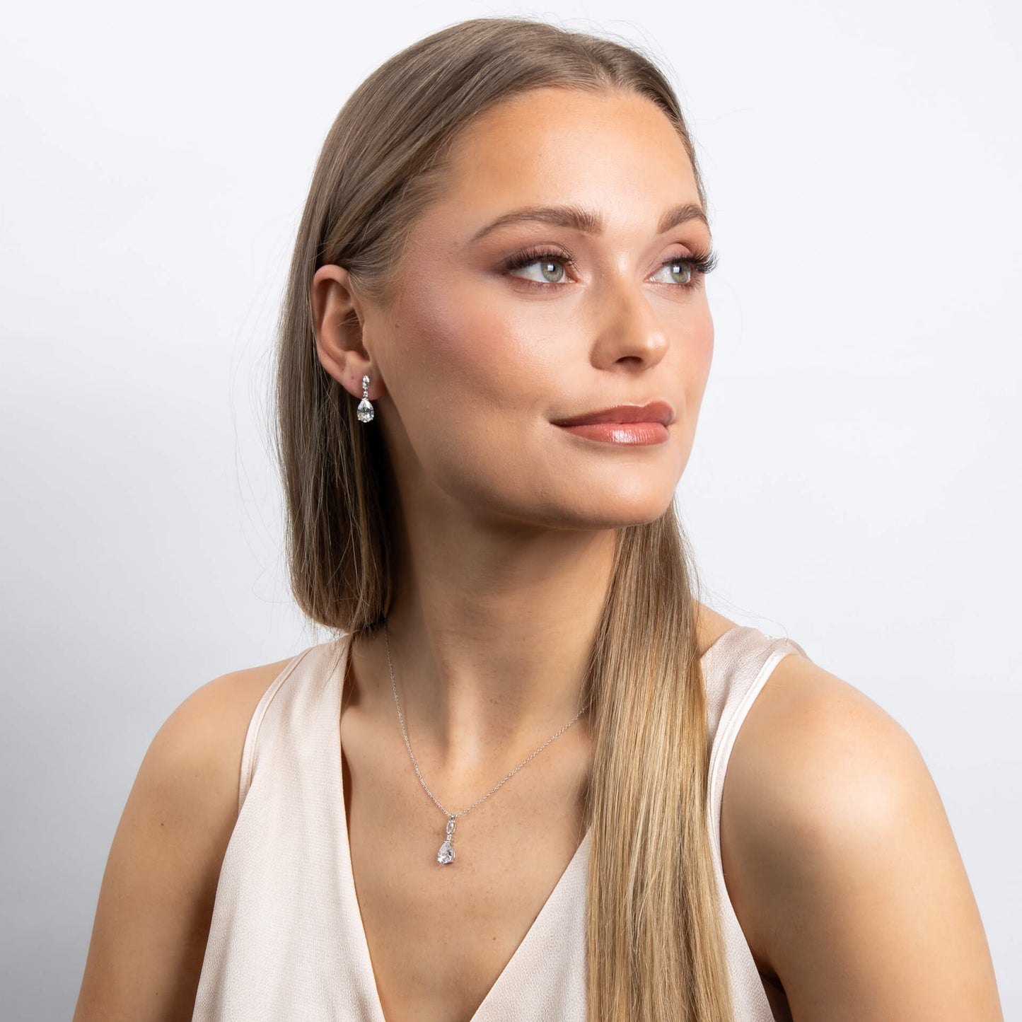 Teardrop and Marquise Drop Pendant