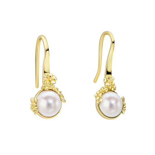 Laura Ashley Ickleford Tulips Freshwater Pearl Earrings