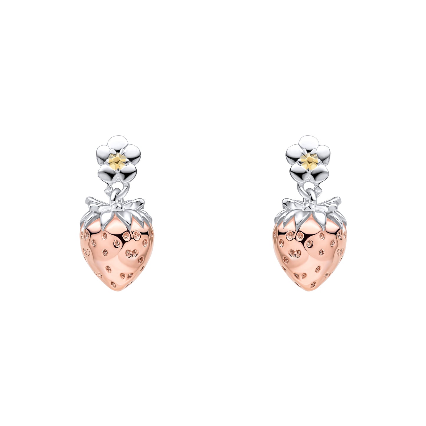 Laura Ashley Strawberry Field Stud Earrings