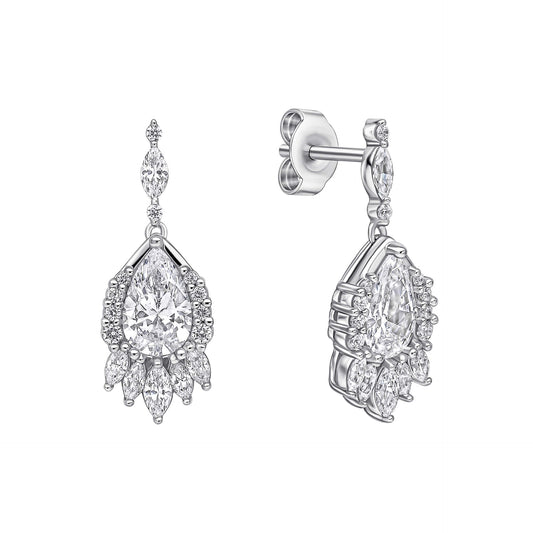 Teardrop Chandelier Earrings